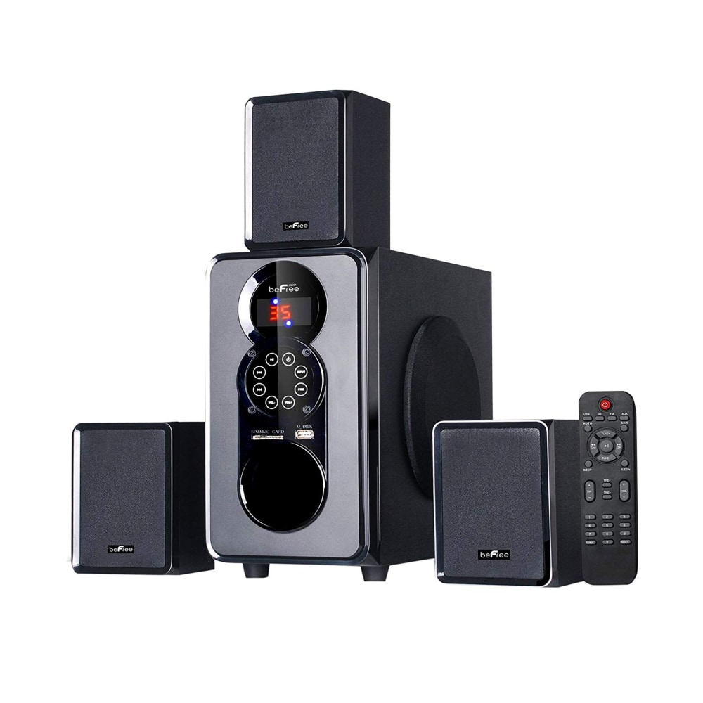 BeFree Sound 3.1 Channel Bluetooth Surround Sound Speaker System, Black MPN:99595514M