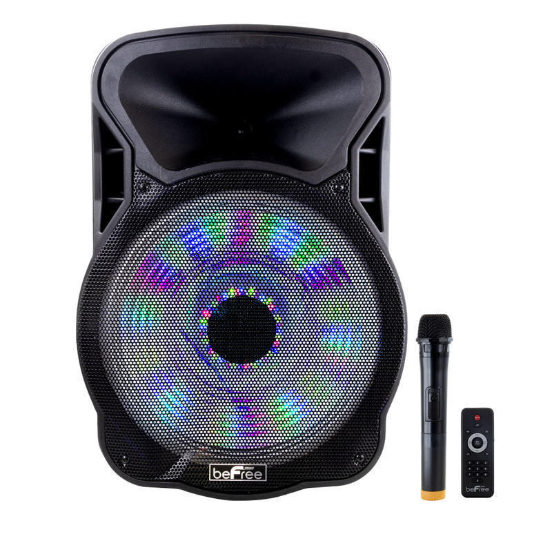 BeFree Sound Bluetooth Rechargeable Party Speaker, Black MPN:99595924M