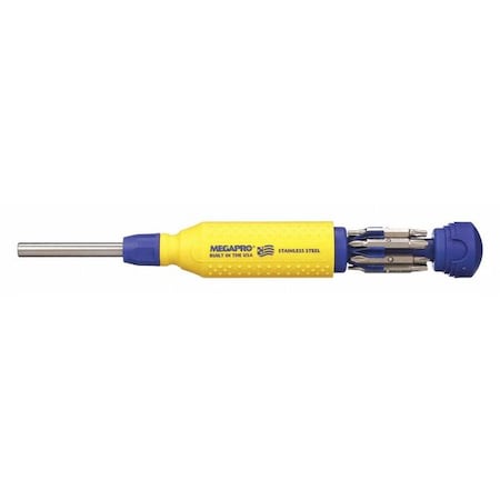 Phillips, Square, Star, Slot Bit 8 1/2 in, Drive Size: 1/4 in, Num. of pieces:8 MPN:151SS-B
