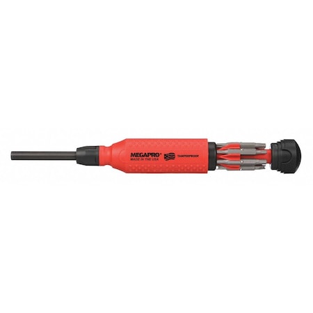 Tamperproof 15-in-1 Multi-Bit Screwdriver, 8-1/2