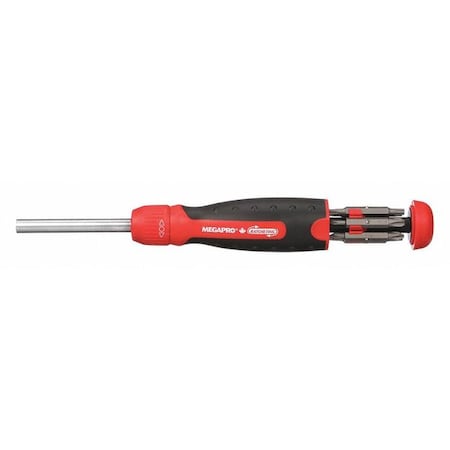 Phillips, Robertson Square Recess, Slotted, Torx® Bit 8 1/2 in, Drive Size: 1/4 in MPN:211R2C36RD-B