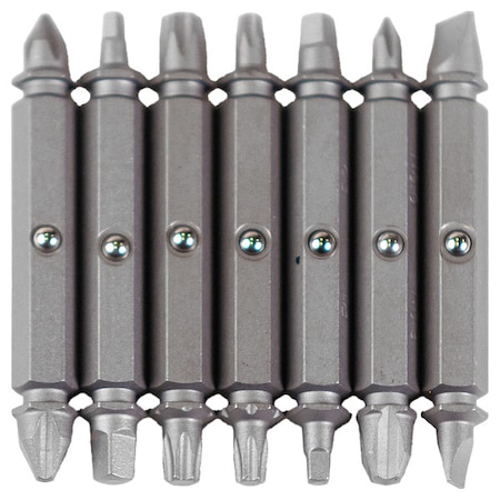 7 Piece ShaftLok Driver Bit Set, 1/4 in Hex Shank Size MPN:6REPLACEMENT-SL44