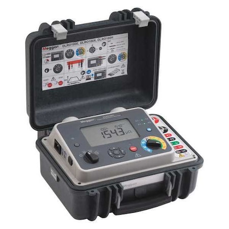 Low Resistance Ohm Meter, USB Interface MPN:DLRO-100XB-LG2-P3