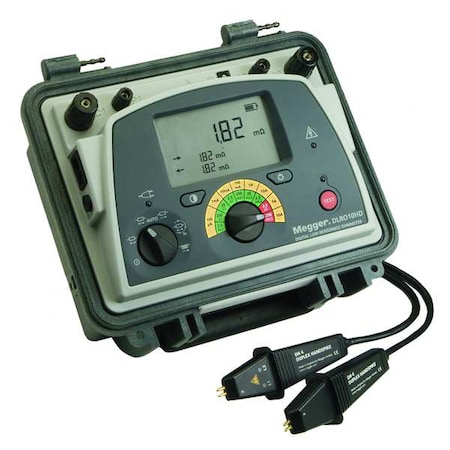 Micro Ohm Meter, 0-2500 Ohms MPN:DLRO10HD