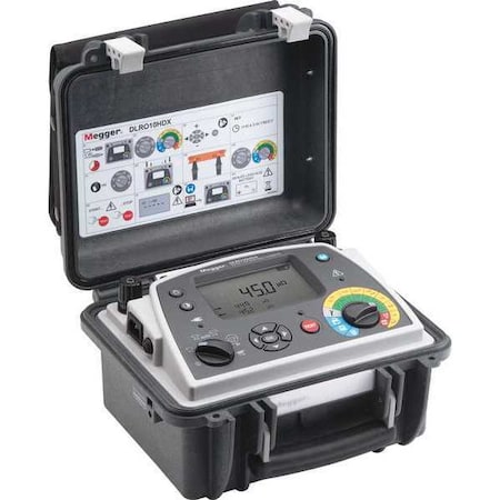 Micro Ohm Meter, 0.1 micro Ohm Resolution MPN:DLRO10HDX