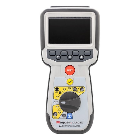 Micro Ohmmeter, Digital, 9 in H, 4.1 in L MPN:DLRO2X