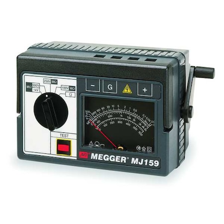 Hand Cranked Megohmmeter, 1000VDC MPN:MJ159