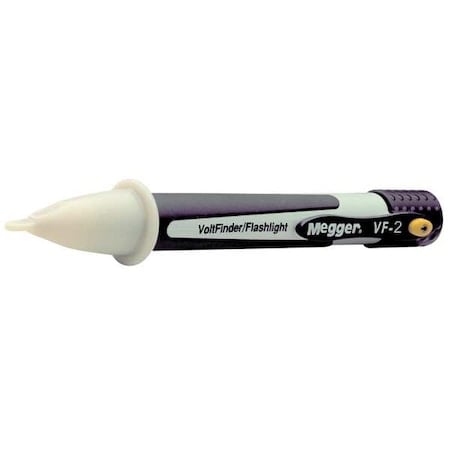 Voltage Detector, 100 to 600V AC, 7 in Length, Audible, Visual Indication MPN:VF2