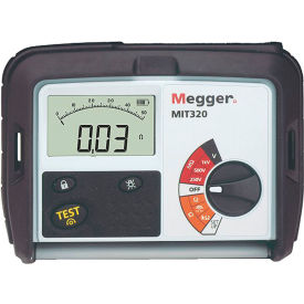 Megger MIT320 -EN Analog/Digital Insulation Tester; 250 500 & 1000 V MIT320-EN