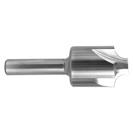 Cor. Round. End Mill, 1/4