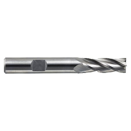 Gnrl Purpose End Mill, Sqr, HSS, 1/4x1-1/4