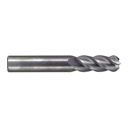 End Mill, HP, Carbide, Ball, 1/8