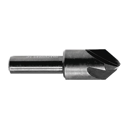 Drill Point Countersink, HSS, 90 deg., 1/2