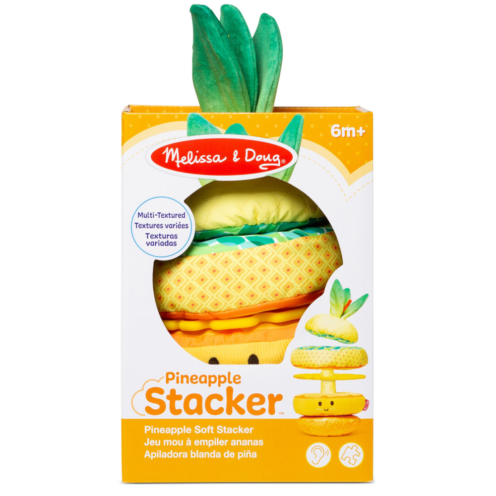 Melissa & Doug Pineapple Soft Stacker MPN:LCI30743