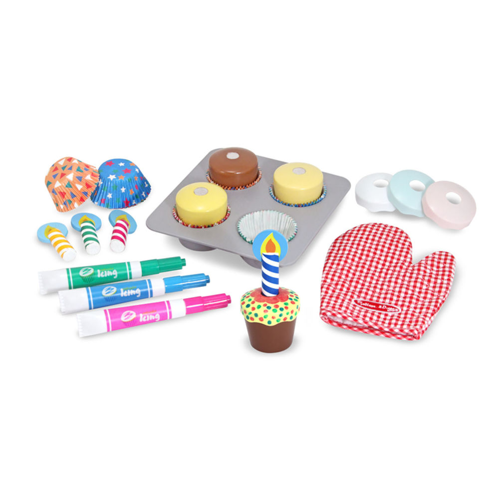 Melissa & Doug Bake & Decorate Cupcake Set MPN:LCI4019