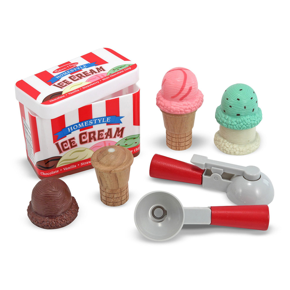 Melissa & Doug Scoop & Stack Ice Cream Cone Playset MPN:LCI4087