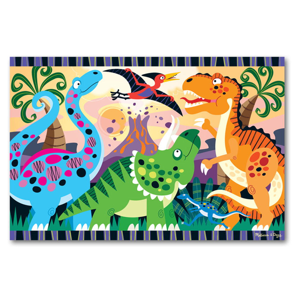 Melissa & Doug Dinosaur Dawn Floor Puzzle MPN:LCI4425