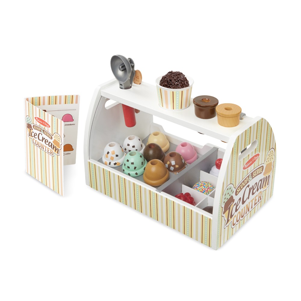 Melissa & Doug Scoop & Serve Ice Cream Counter MPN:LCI9286