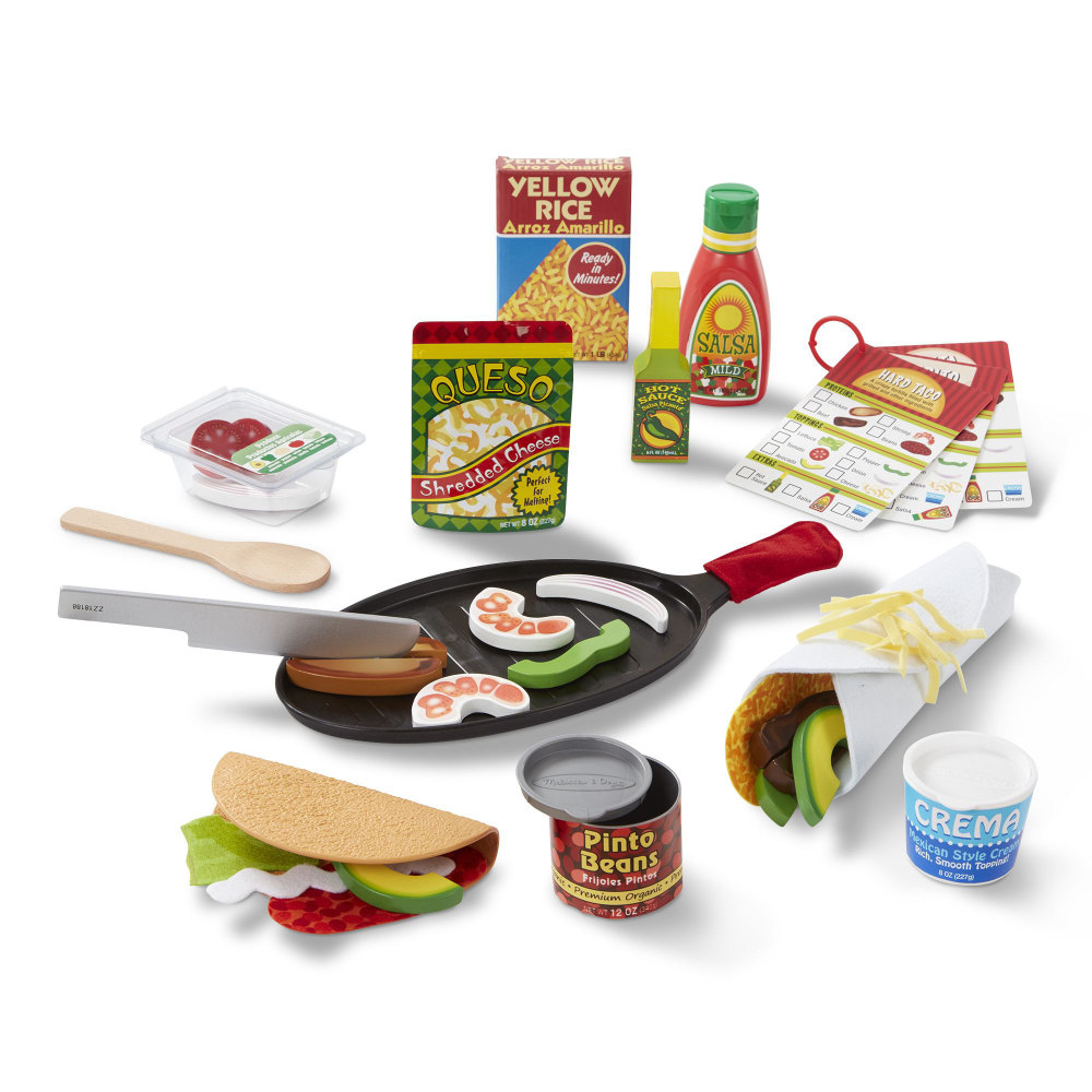 Melissa & Doug Fill & Fold Taco & Tortilla Set MPN:LCI9370