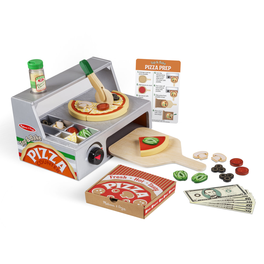 Melissa & Doug Top & Bake Pizza Counter MPN:LCI9465