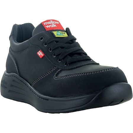 Women's Oxford Shoe, Leather Upper, Polyurethane Outsole, Black, 8 1/2 MPN:474144BLK