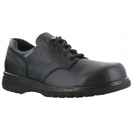 Safety Shoe, Men Dress, Blk, 10Sz, 4E W, PR MPN:500089