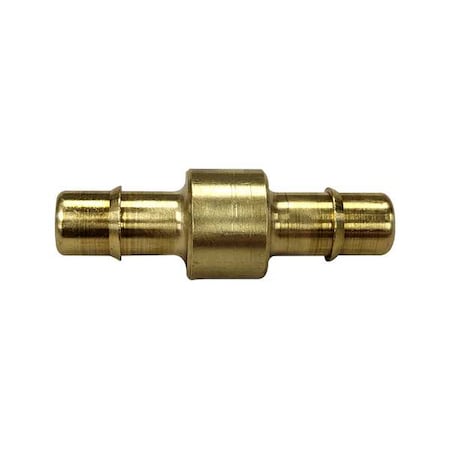 Straight, SS, Barbed 1/8