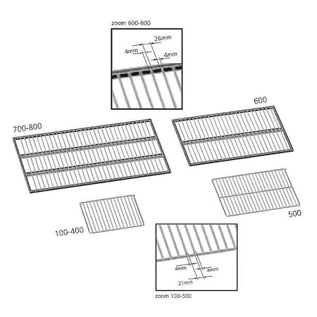 Oven, Grid Shelf, 500 Model Size MPN:E20165