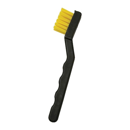 Dissipative Brush, 1-1/4 in L Brush, Yellow, Carbon Loaded Polypropylene MPN:35688