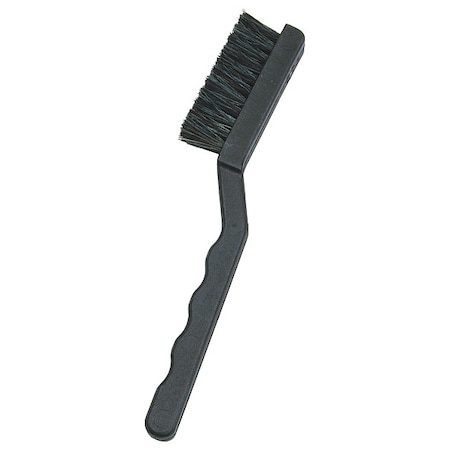 ESD Conductive Brush, Stiff, 13/16 in L Brush, Black, Polypropylene, 7 in L Overall MPN:35692