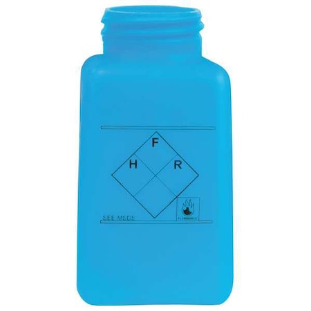 Graduated ESD Bottle, 6 oz., HDPE, Blue MPN:35239