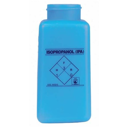 ESD Bottle, 119.1 mm H, Blue, 53.98 mm Dia MPN:35264