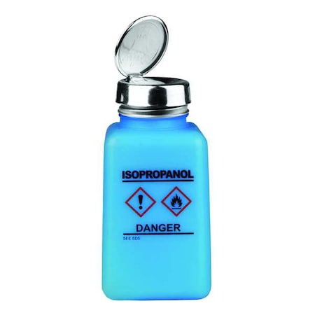 Dispensing IPA Bottle, 6 oz., HDPE, Blue MPN:35735