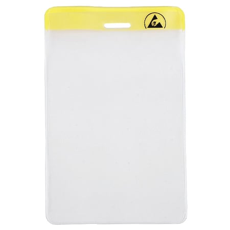 Badge Holder, 3 3/8 inH MPN:35014
