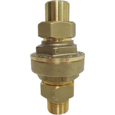 Steam Trap, 25 psi, Brass, 1/2 in, 3 Ports MPN:1E-EVSG