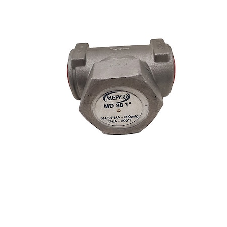 Steam Trap, SS, 1 in, 600 psi Max MPN:4DS-8N