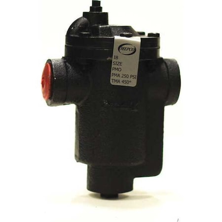 Steam Trap, Stainless Steel, 30 psi, 3/4 in MPN:IB11-3-30