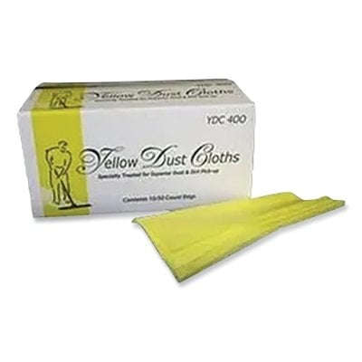 Dust Cloth Yellow 23X24200/Case MPN:2424200