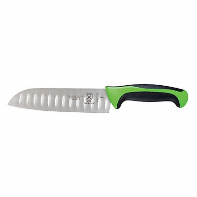 Santoku Knife Granton Edge 7 in Green MPN:M22707GR