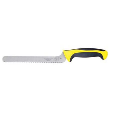 Utility Knife, Offset, Wavy Edge, 8 In, Yllw MPN:M22418YL