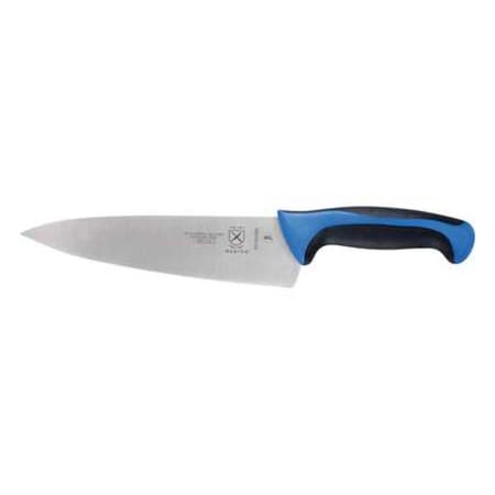 Chefs Knife, 8 in Blade, Blue Handle MPN:M22608BL