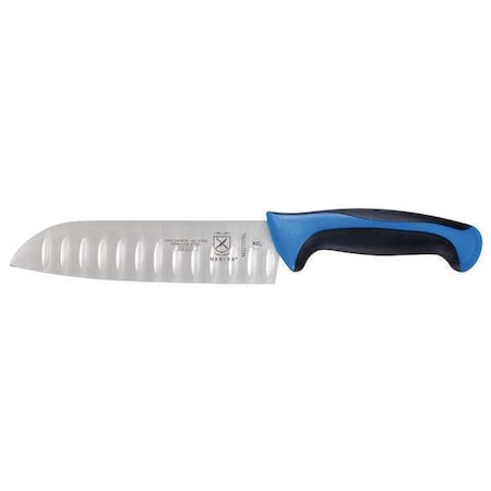 Santoku Knife, Granton Edge, 7 In., Blue MPN:M22707BL