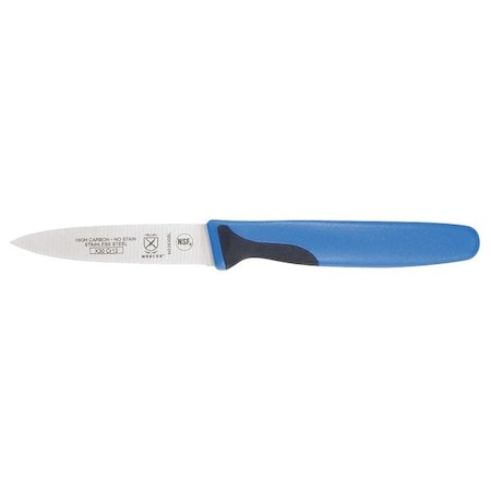 Paring Knife, 3 In., Blue Handle MPN:M23930BL