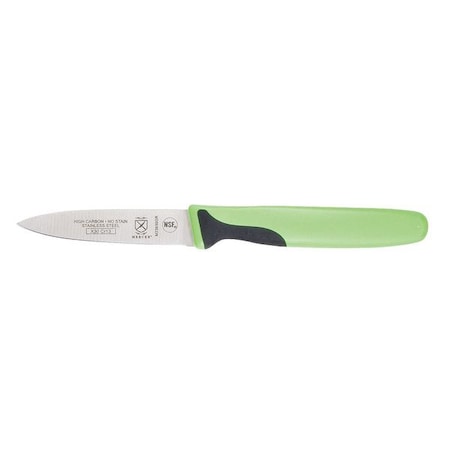 Paring Knife, 3 In., Green Handle MPN:M23930GR