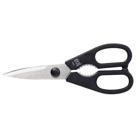 Kitchen Shears, 8 In. L, Sharp, Serrated MPN:M33042P