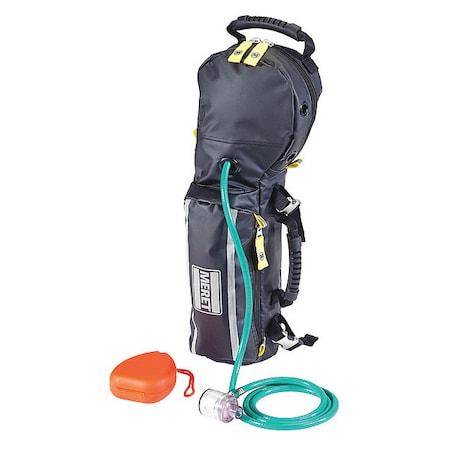 Oxygen Bag, Tarpaulin, 5 1/2 in L, 16 1/2 in W, Black MPN:M5103-NW