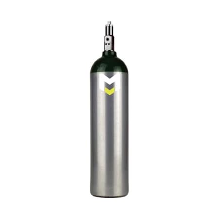 MD Medical Oxygen Cylinder w/Post Valve MPN:MDCYLP-W