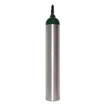 ME Medical Oxygen Cylinder w/Post Valve MPN:MECYLP-W