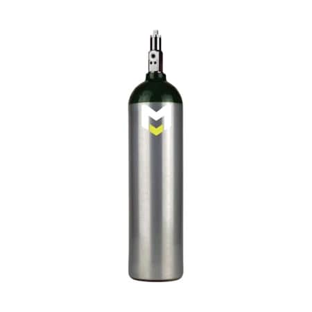 MJD Medical OxygenCylinder w/ToggleValve MPN:MJDCYLT-W