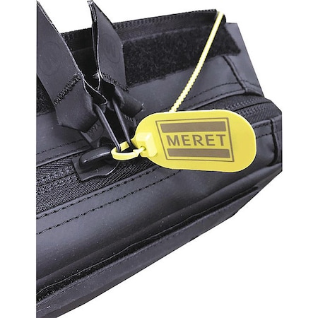 Security Seal, Plastic, Zip Pull, Yellow MPN:MAST50